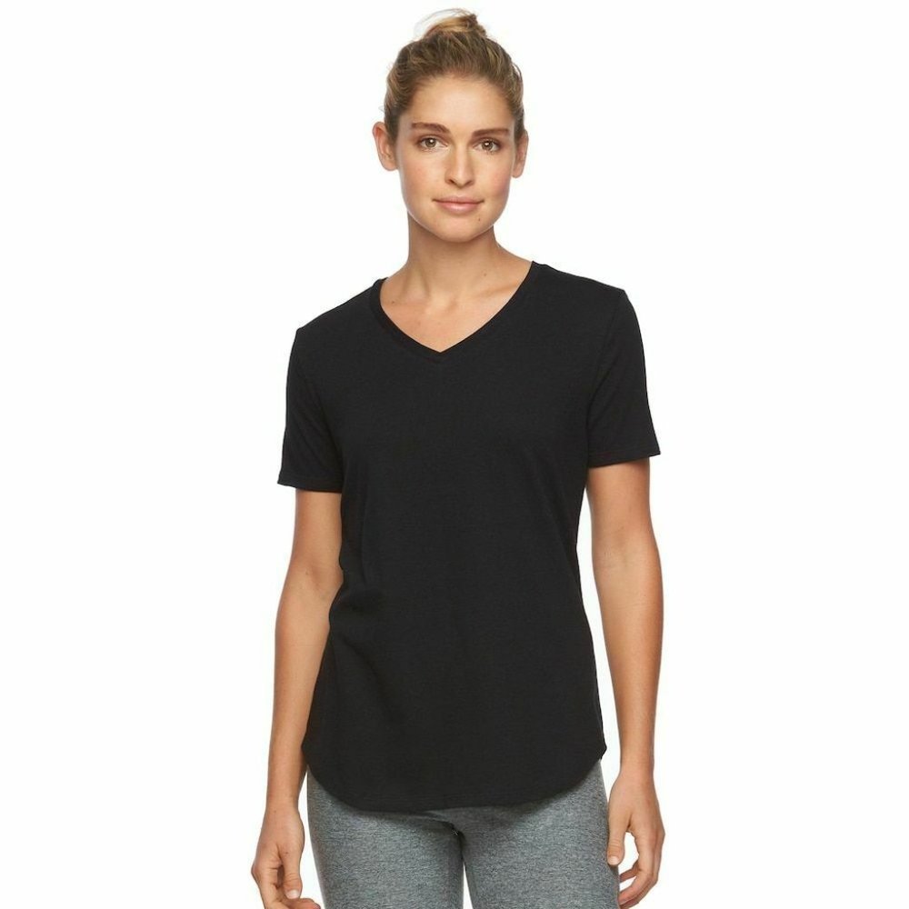 Women's Tek Gear Easy V-Neck Yoga Tee